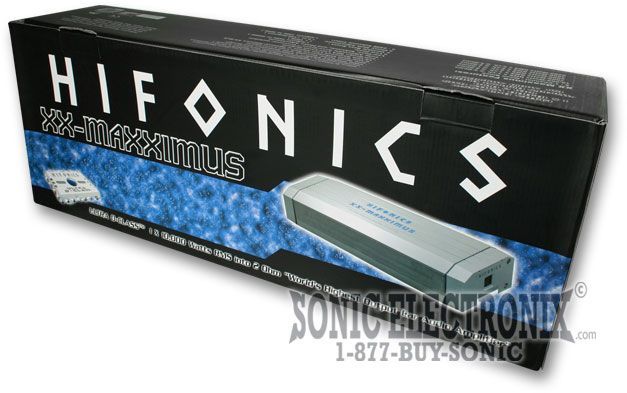 Hifonics XX-Maxximus (SPECIAL ORDER ONLY - NO CANCELLATIONS) Image 5