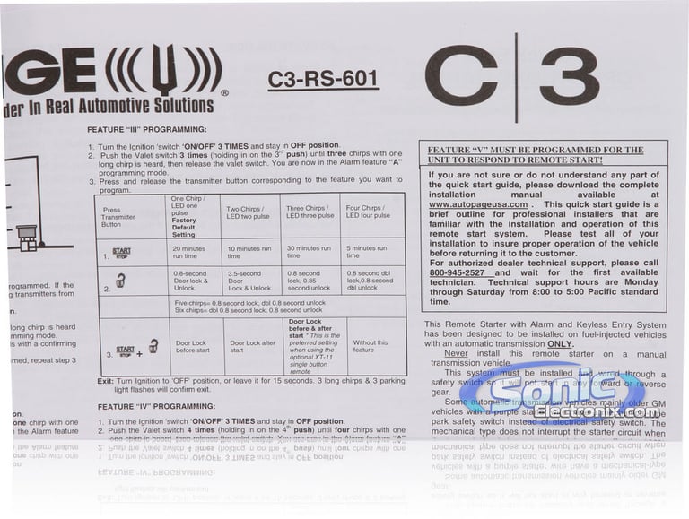 AutoPage C3-RS-601 Image 9