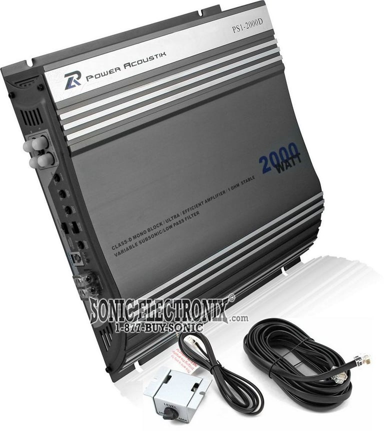 Power Acoustik PS1-2000D Image 1