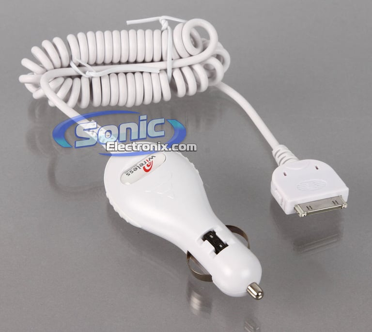 Wireless Solutions Apple 30-Pin Car Charger Image 2