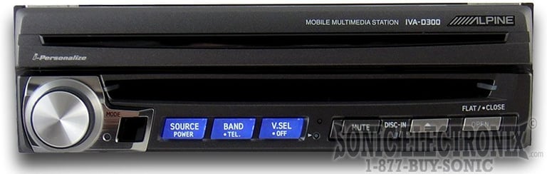 Alpine IVA-D300 7" In-Dash Multimedia Image 2