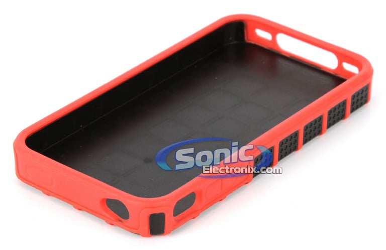 Ventev iPhone 4 GridX Case (Black/ Red) Image 3