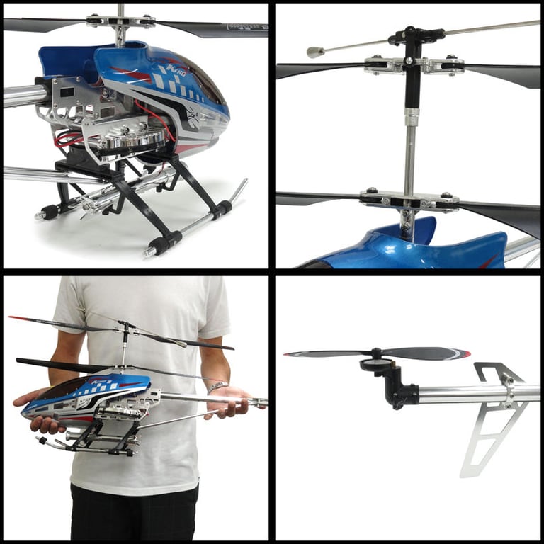 Sky King 3.5 Ch Electric RC Helicopter w/ Gyro Image 2