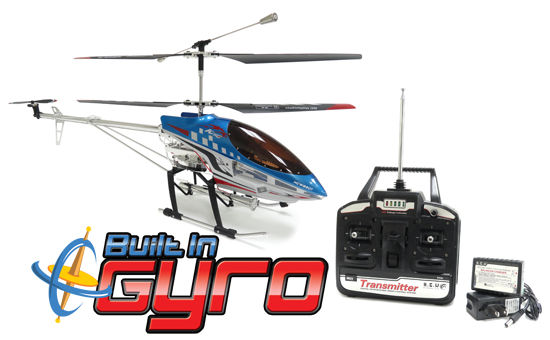 Sky King 3.5 Ch Electric RC Helicopter w/ Gyro Image 1