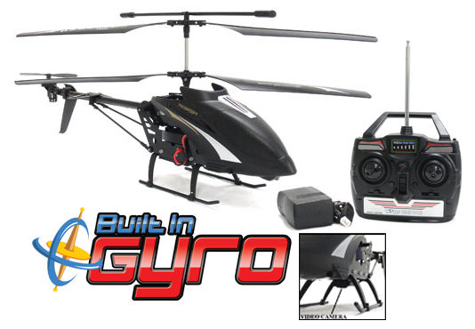 Mega Spy 3.5 Ch Electric RC Helicopter w/ Video Camera Image 1