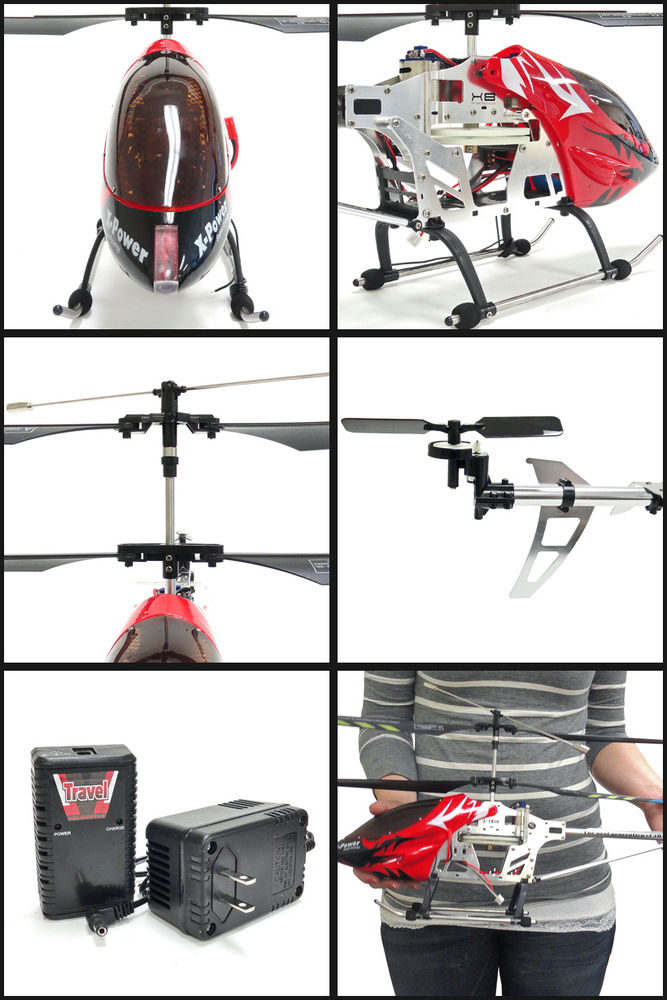 27" Goliath 3.5 Ch Electric RC Helicopter w/ Gyro Image 2