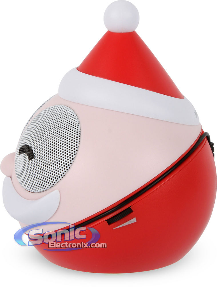 Battery/USB Powered Santa Claus Portable Speaker Image 3