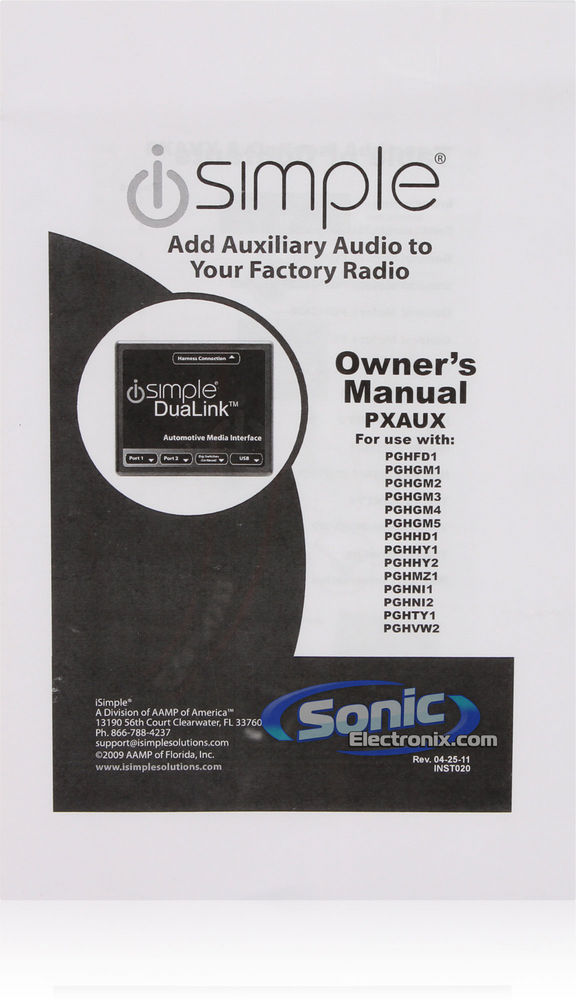 iSimple DuaLink GM3 (ISGM533) Image 6