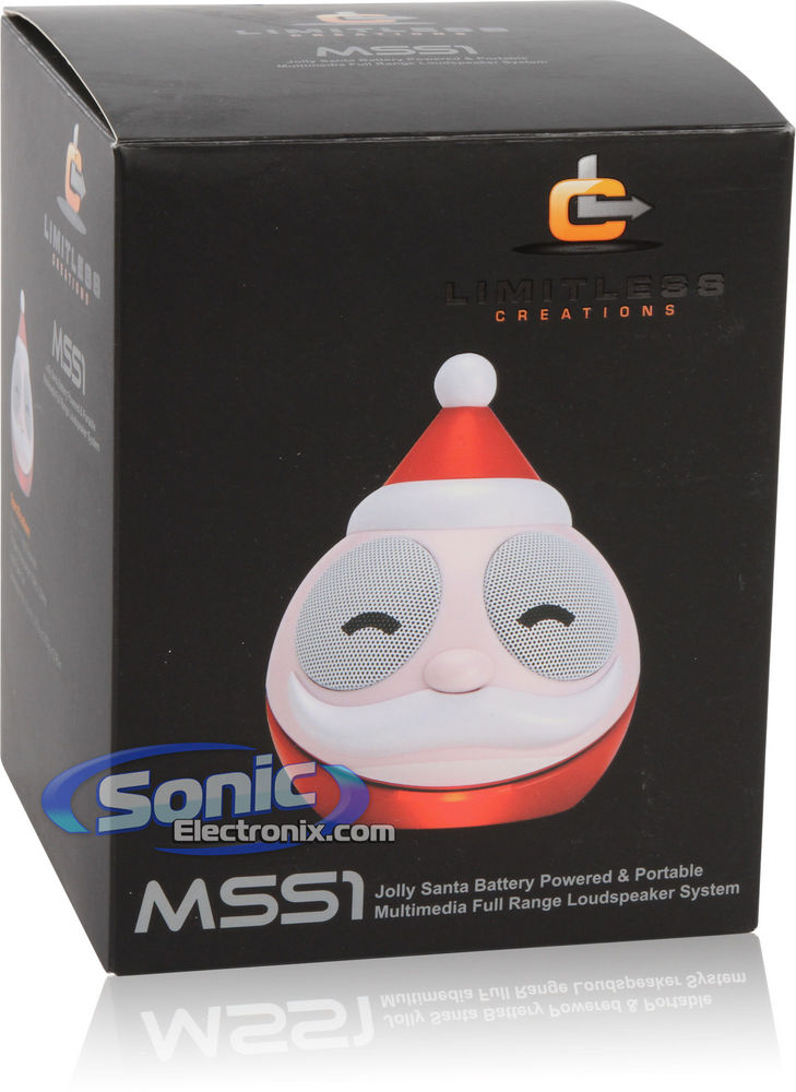Battery/USB Powered Santa Claus Portable Speaker Image 9