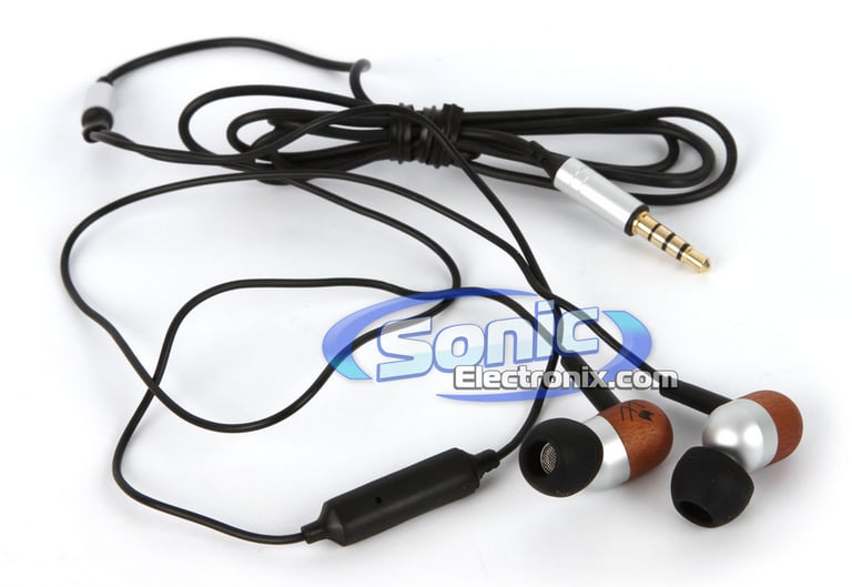 Woodees IESW200B (IES-W200B) Sport In-Ear Headphones/Earbuds with Microphone Image 3