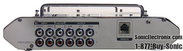 Audiobahn AEX250X 20 Band Equalizer/Crossover/Line Driver Image 3
