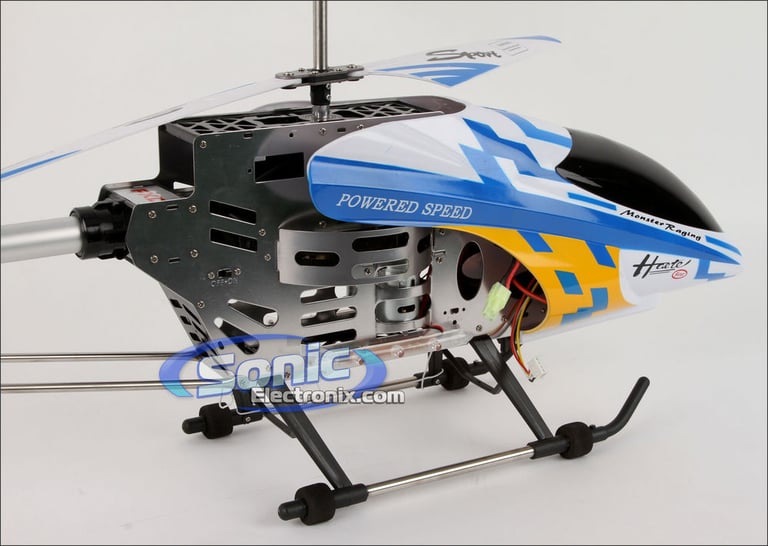 4 Feet World's Largest Colossus 3.5 Ch Electric RC Helicopter w/ Gyro Image 4