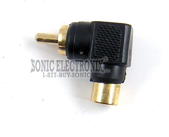 Right Angle Adapter (Short) RAS-B (Black) Image 2