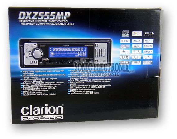 Clarion DXZ555MP Image 4