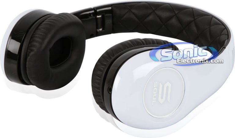 SOUL Electronics SL150BW Headphones (White & Black) Image 3
