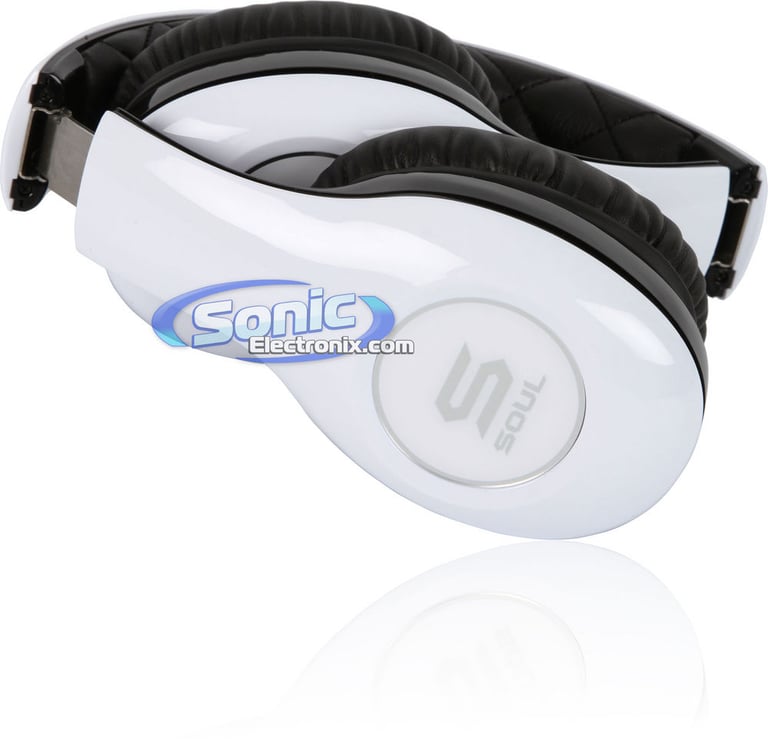 SOUL Electronics SL150BW Headphones (White & Black) Image 5
