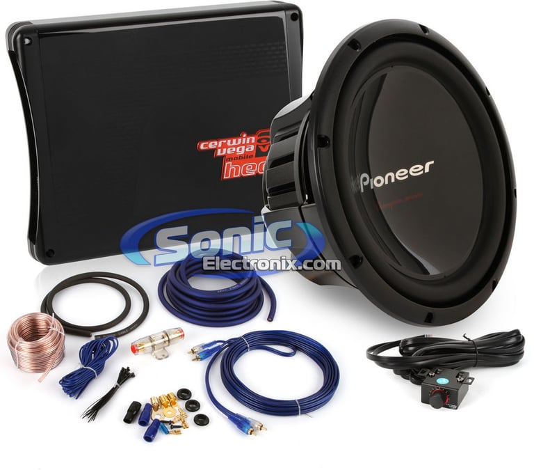 500W Pioneer + Cerwin-Vega Bass Package Image 1