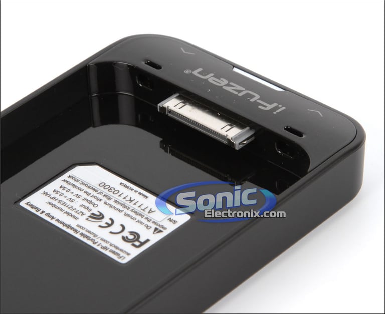iPhone 4/4S All-in-One Headphone Amplifier, Extended Battery, and Protective Case! Open Box Image 3