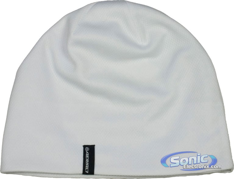 AERIAL7 Sport Sound Disk Beanie (White) Image 2