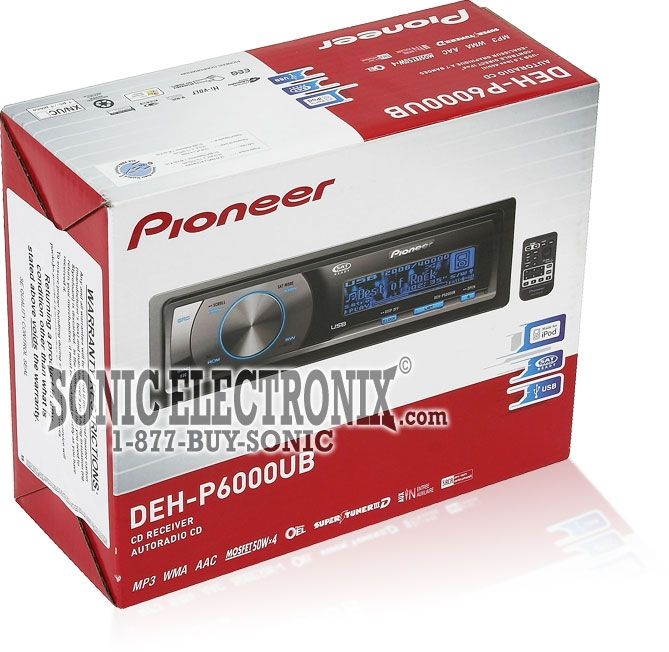 Pioneer DEH-P6000UB Image 7