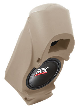 MTX Audio Thunderform CS10T-TN (Tan, Loaded) Image 1