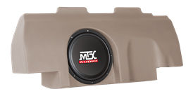 MTX Audio Thunderform FSC10AT-TN (Tan, Amplified) Image 1