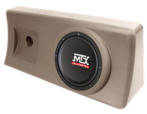 MTX Audio Thunderform S1010T-TN (Tan, Loaded) Image 1