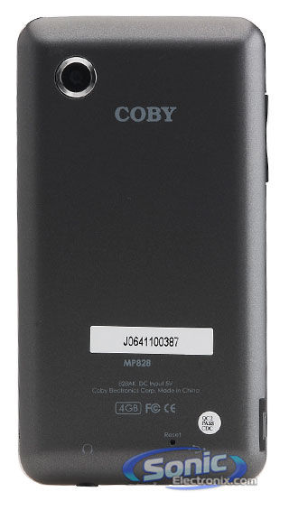 Coby MP828-8GBLK 8GB 2.8" Touchscreen MP3/Video Player with Built in Camera - Black Image 5