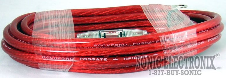 Rockford Fosgate RP1734-C 4 Gauge Amplifier Kit Image 6