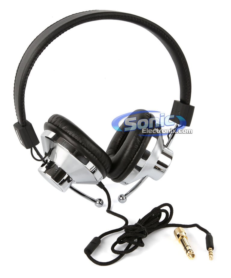 Eskuche 33iS Silver DJ-Style On-Ear Headphone (05151133S) Image 2