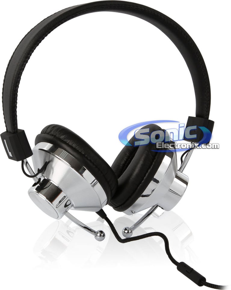 Eskuche 33iS Silver DJ-Style On-Ear Headphone (05151133S) Image 1