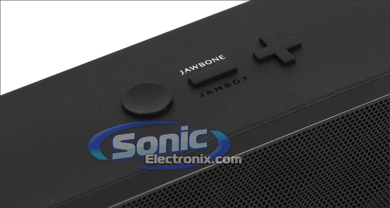Aliph Jawbone (JBE03) Jambox Wireless Bluetooth Speaker - Black Diamond Open Box Image 3