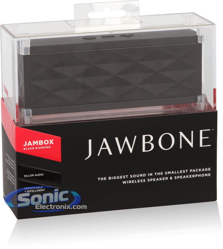 Aliph Jawbone (JBE03) Jambox Wireless Bluetooth Speaker - Black Diamond Open Box Image 8