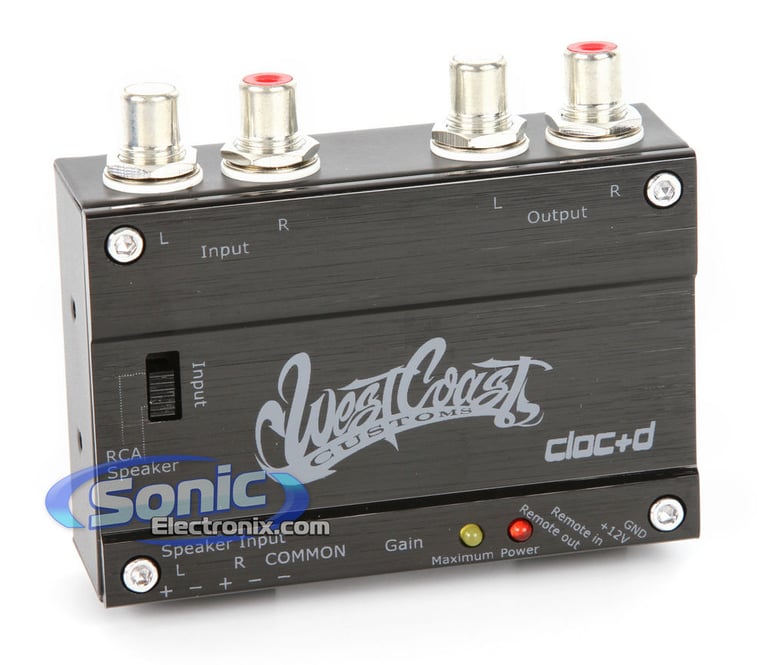 West Coast Customs 12" Amplified Bass Package Image 10