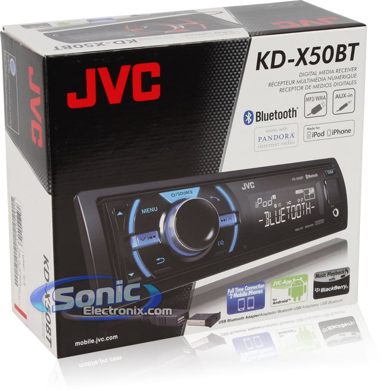 JVC KD-X50BT Open Box  Image 8