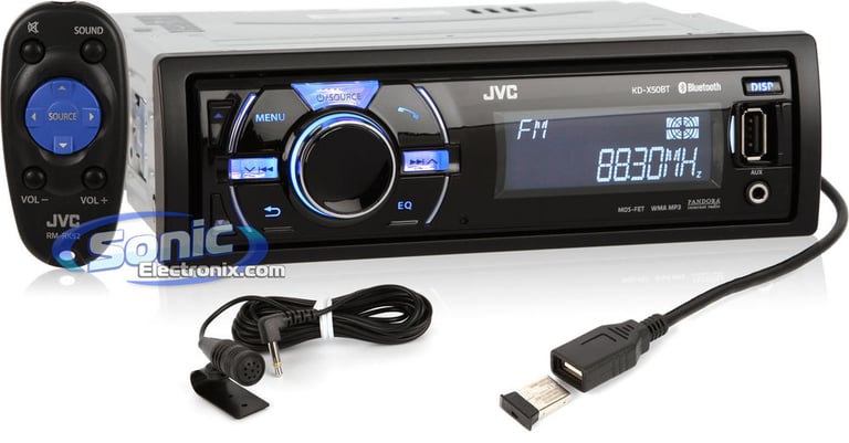 JVC KD-X50BT (Factory Refurbished) Image 1