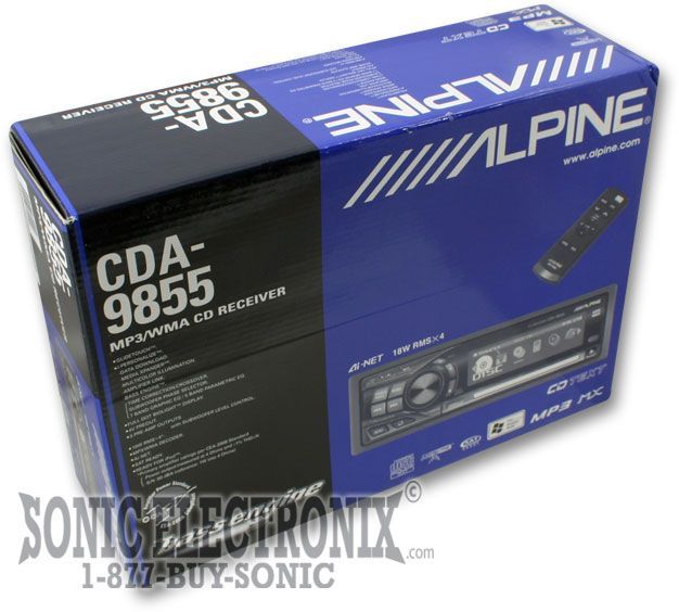 Alpine CDA-9855 Image 7