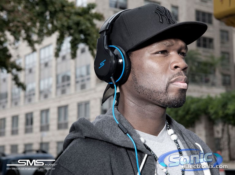 SMS Audio STREET SMS-WD-BLU by 50 Cent - Blue Image 15