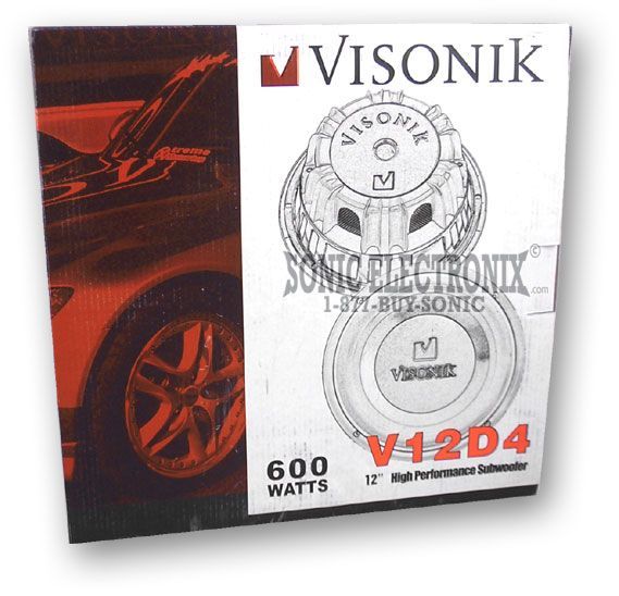 Visonik V12D4 12" Dual 4 Ohms Image 4