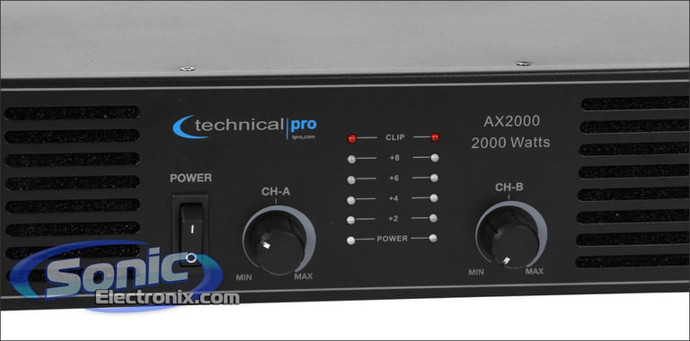 Technical Pro AX2000 Image 2