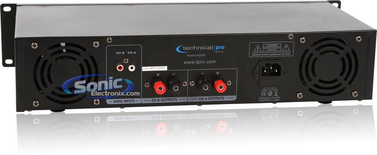 Technical Pro AX2000 Image 3