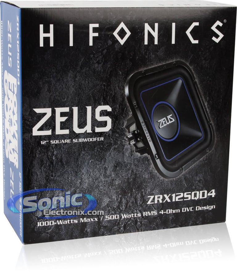 Hifonics ZRX12SQD4 Image 7