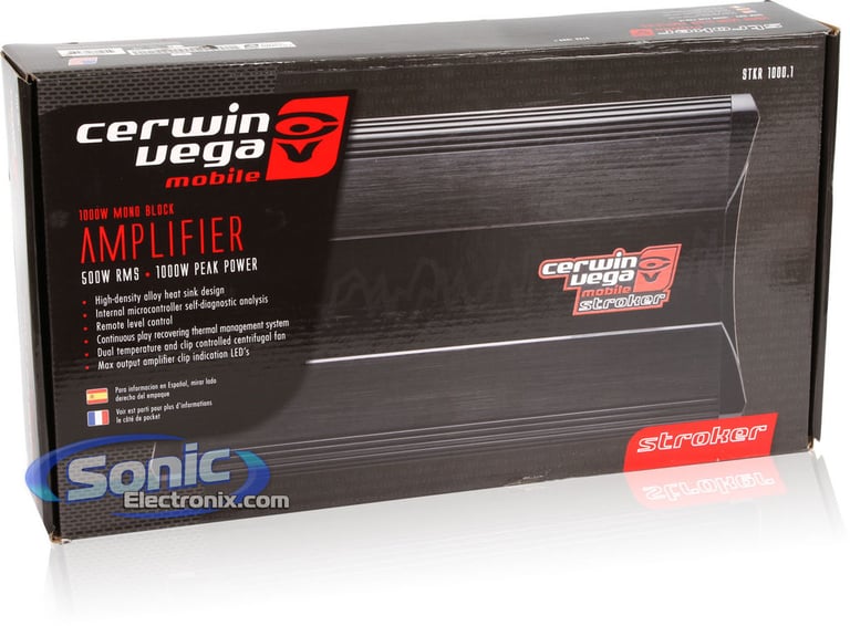 Cerwin-Vega Stroker 1000.1 (STKR1000.1) Image 9