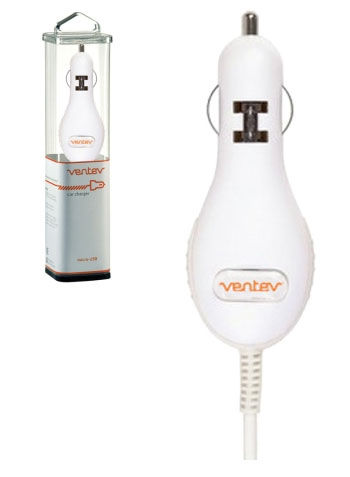 Ventev Slim Line Car Charger (iPhone & iPod) Image 1