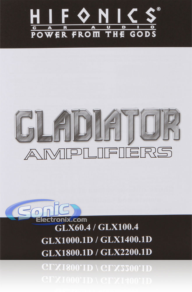 Hifonics GLX1400.1D Image 7