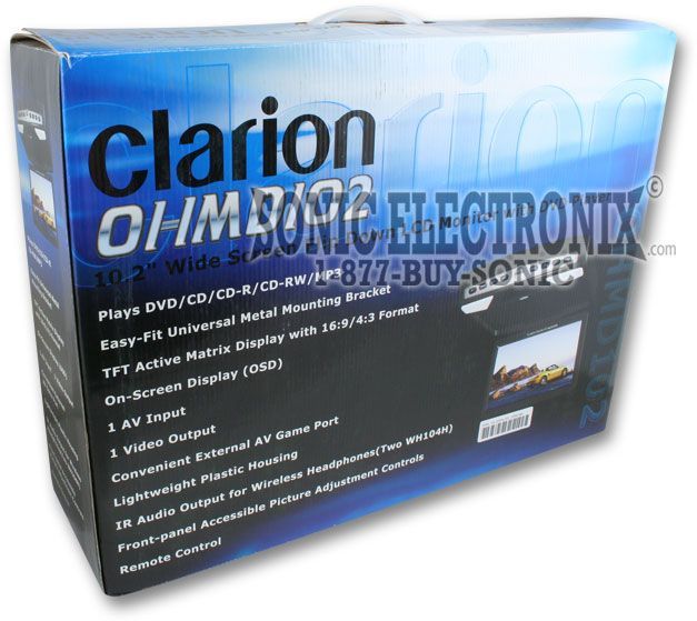 Clarion OHMD102 Image 2