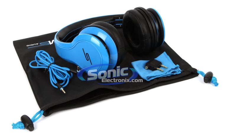 SMS Audio STREET SMS-WD-BLU by 50 Cent - Blue Image 11