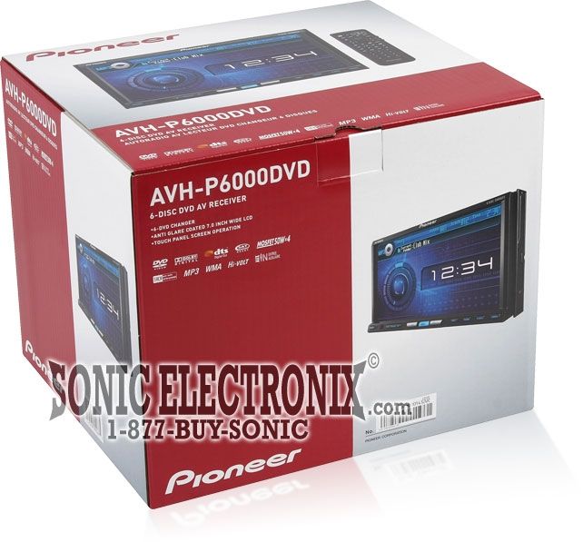Pioneer AVH-P6000DVD Image 7