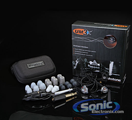 Westone UM3X Clear (79291) Earphones Professional In-Ear Monitor Headphones Image 11