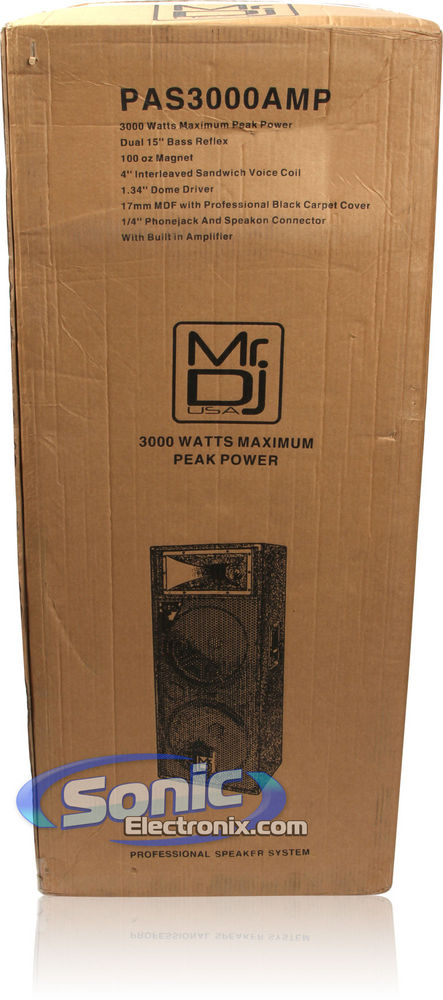 Mr DJ PAS-3000AMP Image 5